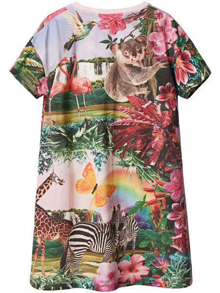 Desigual Παιδικό Φόρεμα Πολύχρωμο 22SGVK01-3185