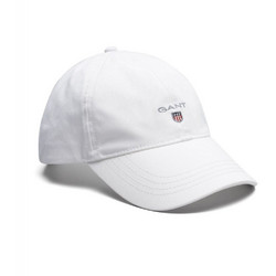Gant Twill Ανδρικό Καπέλο Jockey Υφασμάτινο Λευκό 9900000-G0110