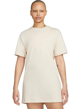 Nike Sportswear Essential Mini Καλοκαιρινό Αθλητικό Φόρεμα Εκρού CJ2242-126