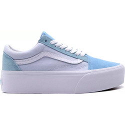 Vans Old Skool Γυναικεία Sneakers Flatforms Γαλάζια VN0009PZBLU