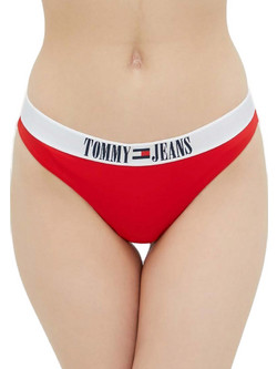 Tommy Jeans Bikini Brazil Κόκκινο UW0UW04451-XNL
