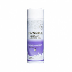 Cannabios HempWash Intimate Gel Καθαρισμού με Τεϊόδεντρο & Δεντρολίβανο 100ml