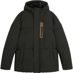 Ted Baker Kinmont Ανδρικό Μπουφάν Χειμωνιάτικο Puffer Χακί 271141