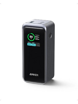 Anker Prime Power Bank 20000mAh 200W με Θύρα USB-A & 2 Θύρες USB-C Black