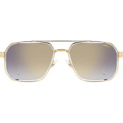Carrera CA1069S REJ/FQ Ανδρικά Γυαλιά Ηλίου Aviator Μεταλλικά Χρυσά με Μαύρο Καθρέπτη Φακό