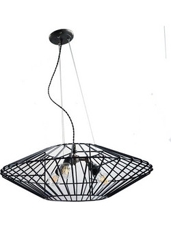 Dits Lighting Κρεμαστό Φωτιστικό Οροφής Τρίφωτο D1-30480-0860
