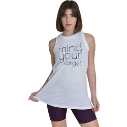 Target Γυναικείο Αθλητικό T-Shirt Λευκό S23/65018-01