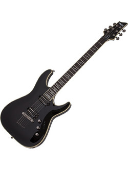 Schecter C-1 Blackjack Ηλεκτρική Κιθάρα Double Cut με HH Μαγνήτες και Ταστιέρα Ebony