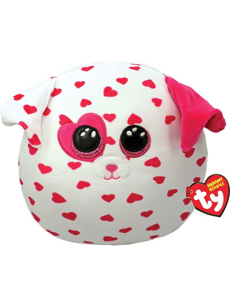 Ty Squishy Beanies Beau Σκυλάκι με Καρδούλες 1607-39270