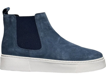 Ben Tailor Ανδρικά Chelsea Μποτάκια Suede Navy Μπλε