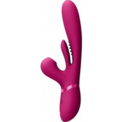 Vive Kura G-Spot Δονητής Rabbit Ροζ