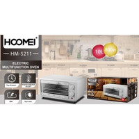 Hoomei HM-5211 Ηλεκτρικό Φουρνάκι 10lt χωρίς Εστίες με Αέρα