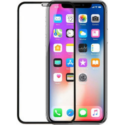 TechWave 5D Full Glue Tempered Glass Black (iPhone XR / 11)