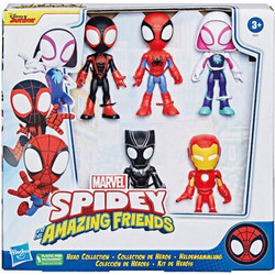 Hasbro Marvel Spidey & His Amazing Friends Hero Collection Σετ Φιγούρες Δράσης για 3+ Ετών