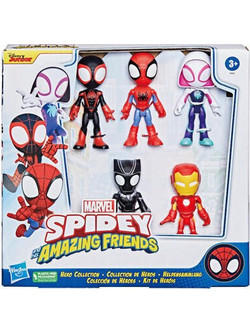 Hasbro Marvel Spidey & His Amazing Friends Hero Collection Σετ Φιγούρες Δράσης για 3+ Ετών
