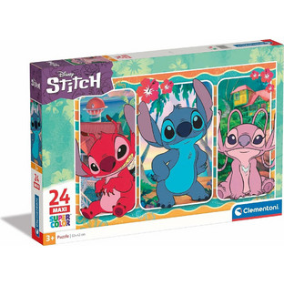 Παιδικό Puzzle Clementoni Maxi Disney Lilo & Stitch 24 Κομμάτια