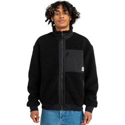 Element Oak Sherpa Ανδρική Ζακέτα Fleece με Φερμουάρ Μαύρη ELYJK00172-KVD0