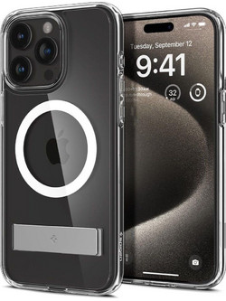 Spigen Ultra Hybrid S MagSafe Back Cover Crystal Clear (iPhone 15 Pro Max)