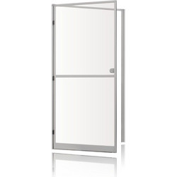 Alteex AL68486 Ανοιγόμενη Σίτα Πόρτας Fiberglass 65x180cm