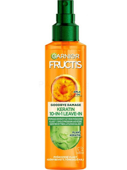 Garnier Fructis Keratin Leave In Conditioner Κρέμα για Επανόρθωση 400ml