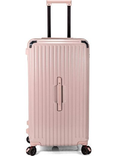 Benzi BZ5790 Βαλίτσα Μεσαία 62x37x31cm με 4 Ρόδες Ροζ