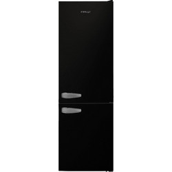 Finlux FXCA 31330 BLE Retro Ψυγειοκαταψύκτης 268lt Υ170xΠ54xΒ59.5cm Μαύρος