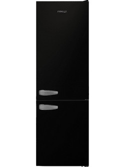 Finlux FXCA 31330 BLE Retro Ψυγειοκαταψύκτης 268lt Υ170xΠ54xΒ59.5cm Μαύρος