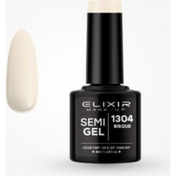 Elixir Semigel 1304 Ημιμόνιμο Βερνίκι Νυχιών 8ml