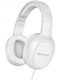 Awei GM-6 Ενσύρματα Ακουστικά Over Ear Λευκά