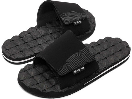 Volcom Recliner Ανδρικές Παντόφλες Καλοκαιρινές Κολυμβητηρίου Μαύρες V0812357-BWH