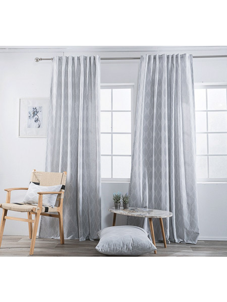 Teoran Κουρτίνα Παραθύρου 275x140 Vivero 04 Γκρι