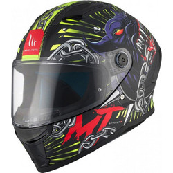 MT Stinger 2 Black Red Κράνος Μηχανής Full Face 1450gr