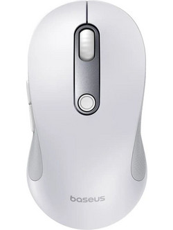 Baseus F02 Ασύρματο Bluetooth Ποντίκι Εργονομικό White