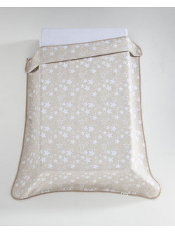 Morven Mora Star Κουβέρτα Αγκαλιάς Fleece 80x110 Μπεζ