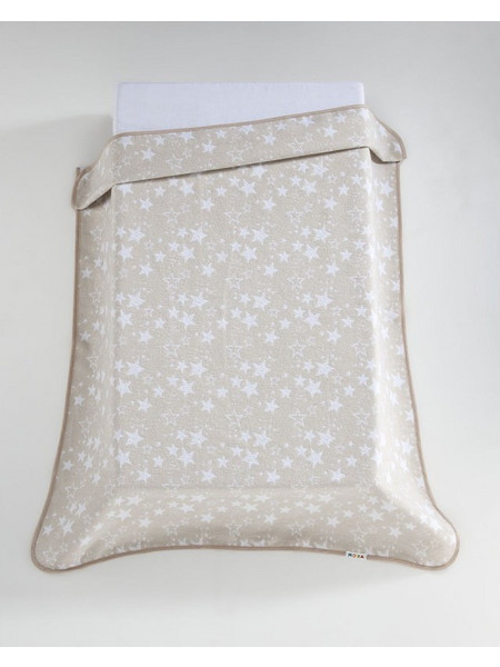 Morven Mora Star Κουβέρτα Αγκαλιάς Fleece 80x110 Μπεζ