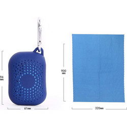 Alpin Pocket Xtra Dry Fast Πετσέτα Microfiber Μπλε 32x90cm