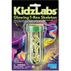 4M KidzLabs Σκελετός T-Rex Φωσφορούχος