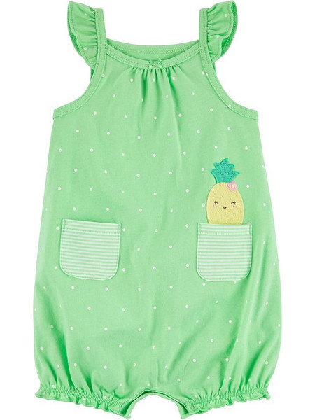 Carter's Φορμάκι Αμάνικo για Κορίτσι 1R029110 Green