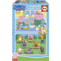 Παιδικό Puzzle Educa Peppa Pig 2x25 Κομμάτια 19995