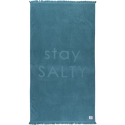 Nef-Nef Stay Salty Πετσέτα Θαλάσσης Πετρόλ 90x170cm