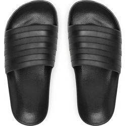 Adidas Adilette Ανδρικές Παντόφλες Καλοκαιρινές Κολυμβητηρίου Μαύρες F35550