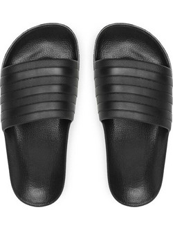 Adidas Adilette Ανδρικές Παντόφλες Καλοκαιρινές Κολυμβητηρίου Μαύρες F35550