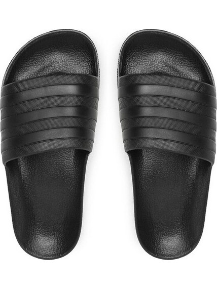 Adidas Adilette Ανδρικές Παντόφλες Καλοκαιρινές Κολυμβητηρίου Μαύρες F35550