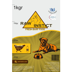 Raw Instict Κοτόπουλο & Λάδι Σολομού 1kg