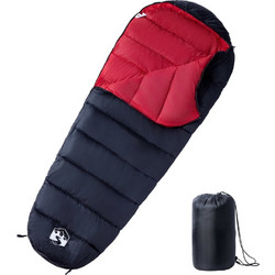 vidaXL Sleeping Bag Μονό 3 Εποχών Κόκκινο 94474