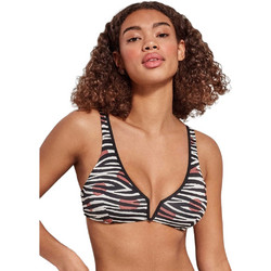 Gisela Bikini Top Τριγωνάκι Μαύρο Λευκό 2-30130