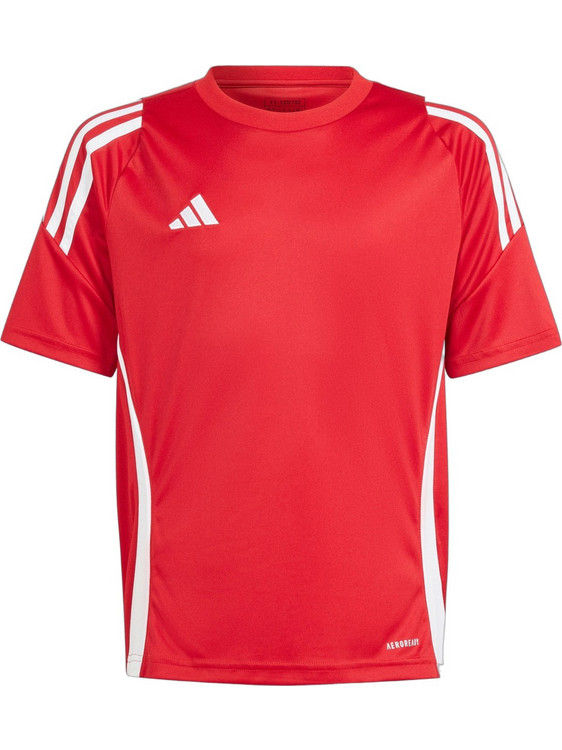 Adidas Tiro 24 Παιδικό T-Shirt Κοντομάνικο Κόκκινο IS1030