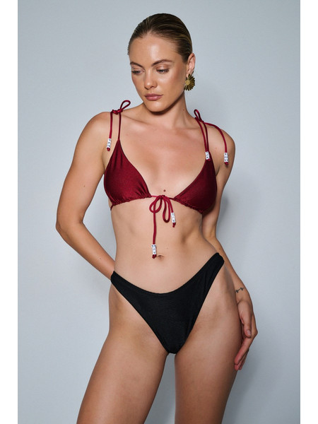 PCP Dixie Bikini Top Τριγωνάκι Μπορντό