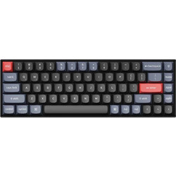 Keychron K6 Pro QMK/VIA Μηχανικό Gaming Πληκτρολόγιο 65% με Keychron K Pro Brown Διακόπτες RGB Black