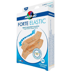 Master Aid Forte Elastic Αυτοκόλλητα Επιθέματα σε 2 Μεγέθη 20τμχ